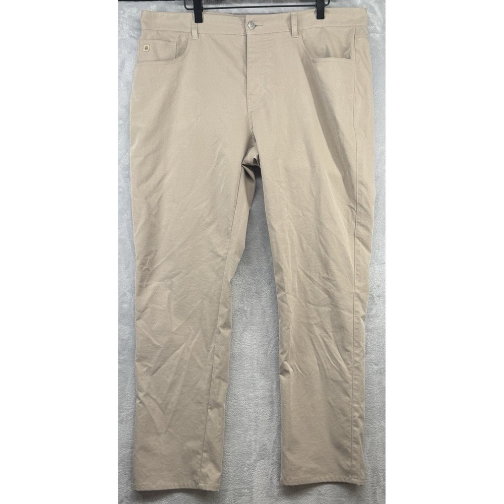 Peter Millar EB66 Performance Five-Pocket Pants Khaki ME0EB66FB Men's 38X30
